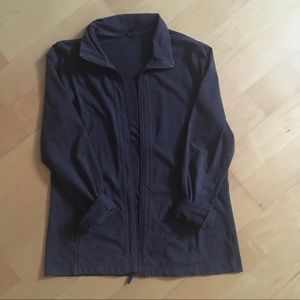 Roots athletic zip up collared